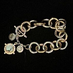 Seven Sisters Gold and Silver Tone Circles with Discs Bracelet